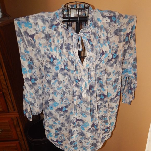 Ladies Lauren Conrad Blouse - Tunic - Top   Size M - Picture 2 of 10